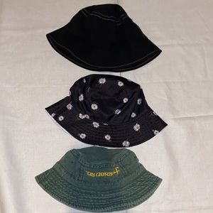 3 bucket hats
